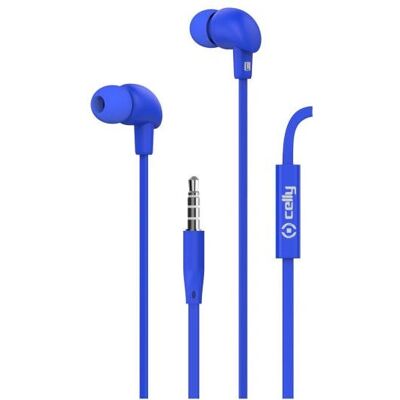 Celly UP600BL Kopfhörer - In-ear Stereo Kabel Blau Celly UP600BL Kopfhörer - In-ear Stereo Kabel Blau