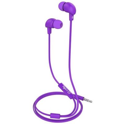 Celly OHRHÖRER (Kabelgebunden) - Violett Celly OHRHÖRER (Kabelgebunden) - Violett
