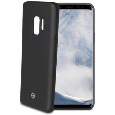 Celly Softmatt790BK - Slanke zwarte TPU-telefoonhoes voor Galaxy S9 Celly Softmatt790BK - Slanke zwarte TPU-telefoonhoes voor Galaxy S9