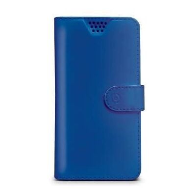 Celly Wally Unica Coque Téléphone - 15,2 cm (6") Portefeuille Bleu - Publicité Celly Wally Unica Coque Téléphone - 15,2 cm (6") Portefeuille Bleu - Publicité