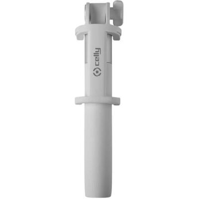 Celly Click Monopod - Bluetooth Selfie Stick voor Smartphone - Wit Celly Click Monopod - Bluetooth Selfie Stick voor Smartphone - Wit