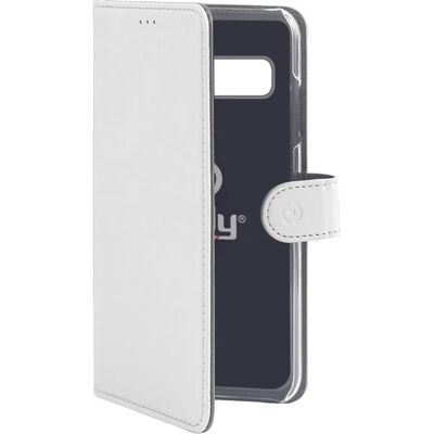 Coque portefeuille blanche Celly Wally pour iPhone XR - Étui téléphone - Publicité Coque portefeuille blanche Celly Wally pour iPhone XR - Étui téléphone - Publicité