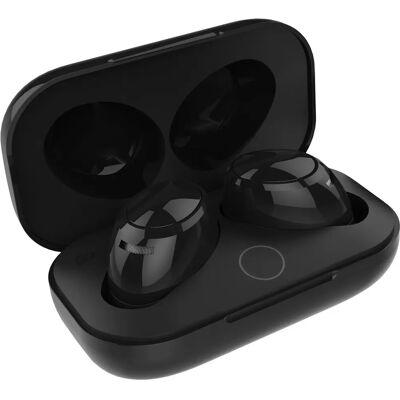 Celly BH Twins Casque Sans Fil - In-Ear Bluetooth - Noir - Publicité Celly BH Twins Casque Sans Fil - In-Ear Bluetooth - Noir - Publicité