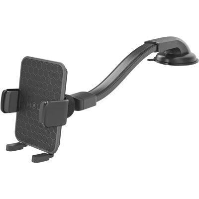 Celly MOUNTFLEXPLUSBK Autohouder - Verstelbaar, universeel smartphonehouder Celly MOUNTFLEXPLUSBK Autohouder - Verstelbaar, universeel smartphonehouder