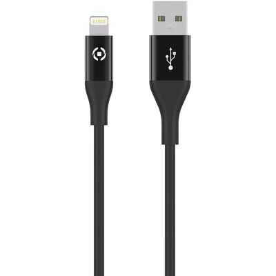 Celly USBLIGHTCOL3MBK - Câble Lightning 3 m - Noir - Publicité Celly USBLIGHTCOL3MBK - Câble Lightning 3 m - Noir - Publicité