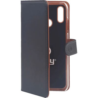 Étui Folio Noir Celly Wally - Étui pour Téléphone - Publicité Étui Folio Noir Celly Wally - Étui pour Téléphone - Publicité