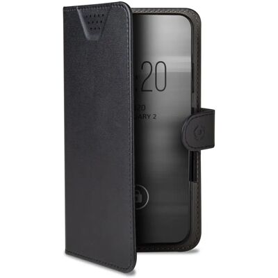Coque à rabat noire Wally One XXL Coque à rabat noire Wally One XXL