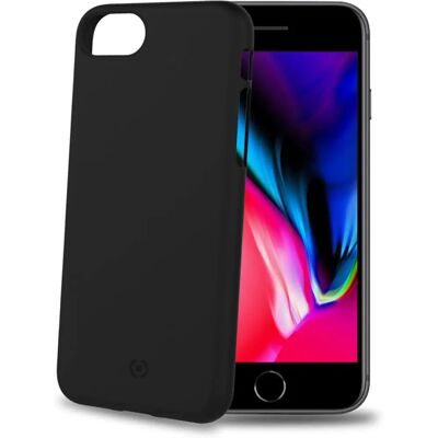 Celly Shock Telefoonhoesje voor iPhone 8/7/SE 2e Gen - Zwart Celly Shock Telefoonhoesje voor iPhone 8/7/SE 2e Gen - Zwart