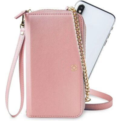 Roze portemonnee hoesje Celly VENEREPK - Telefontype Roze portemonnee hoesje Celly VENEREPK - Telefontype