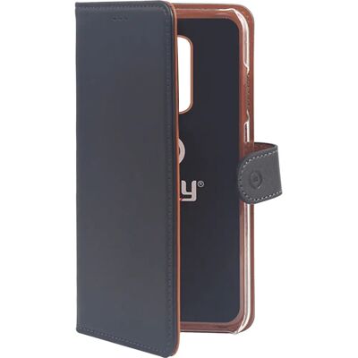 Celly Wally iPhone 11 Folio Svart Brun - Mobilskal Celly Wally iPhone 11 Folio Svart Brun - Mobilskal