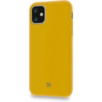 Celly LEAF Gul 15,5cm Skal till iPhone 11 Celly LEAF Gul 15,5cm Skal till iPhone 11