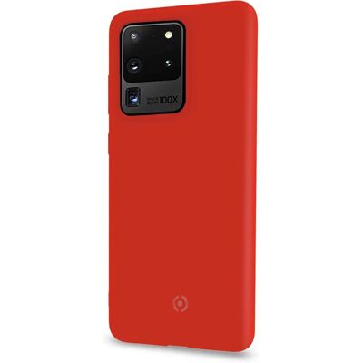 Coque Celly Feeling Rouge pour Galaxy S20 Ultra - Publicité Coque Celly Feeling Rouge pour Galaxy S20 Ultra - Publicité