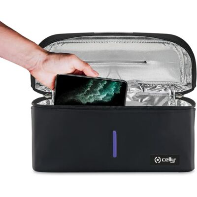 Celly UV Sterilisatiezak - Draagbare UV-C Sterilisator voor Telefoons Celly UV Sterilisatiezak - Draagbare UV-C Sterilisator voor Telefoons