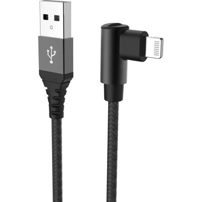 Cabo USB Lightning Celly - 1m Preto - Acessório para Telefone Cabo USB Lightning Celly - 1m Preto - Acessório para Telefone