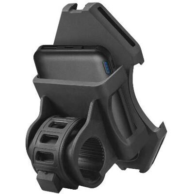 Celly PowerBike Fietshouder met Powerbank - Zwart Celly PowerBike Fietshouder met Powerbank - Zwart