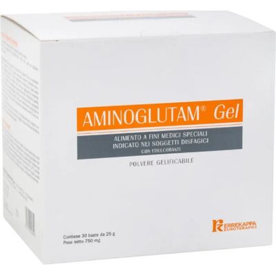 Errekappa Gel di Aminoglutam - Supporto al recupero muscolare - 30 bustine Errekappa Gel di Aminoglutam - Supporto al recupero muscolare - 30 bustine