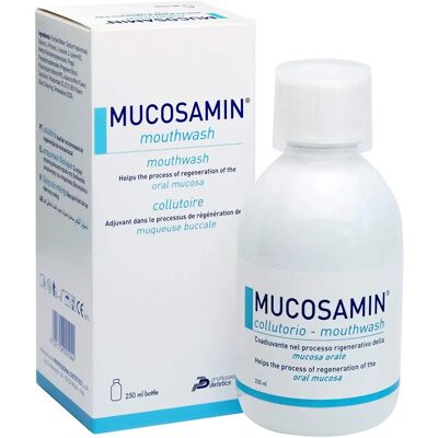 Professional Dietetics SpA Mucosamin Collutorio - Guarigione delle Ulcere Orali Professional Dietetics SpA Mucosamin Collutorio - Guarigione delle Ulcere Orali