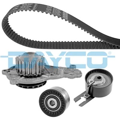 Kit pompă de apă și distribuție Dayco - Peugeot, Citroën Kit pompă de apă și distribuție Dayco - Peugeot, Citroën