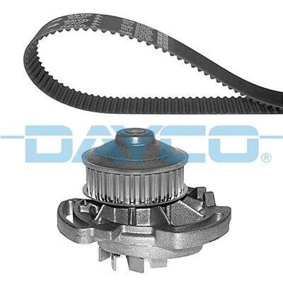 DAYCO KTBWP7180 Vandpumpe + Timingremssæt til VW Polo Golf Vento DAYCO KTBWP7180 Vandpumpe + Timingremssæt til VW Polo Golf Vento
