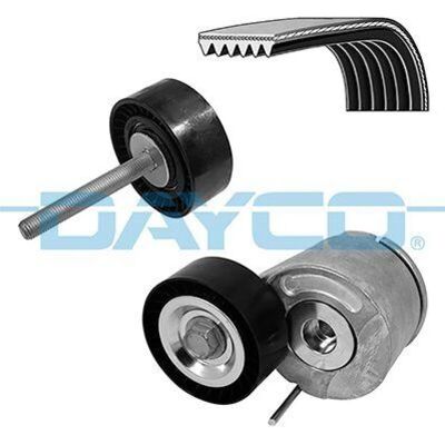 DAYCO KPV691 Fuldt sæt af trappebælter til Fiat, Citroën, Peugeot, Opel, Vauxhall - Bæltesæt DAYCO KPV691 Fuldt sæt af trappebælter til Fiat, Citroën, Peugeot, Opel, Vauxhall - Bæltesæt