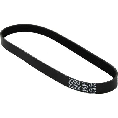 Dayco Modèle 6PK870 Courroie trapézoïdale - Courroie pour voitures - Publicité Dayco Modèle 6PK870 Courroie trapézoïdale - Courroie pour voitures - Publicité