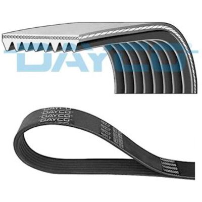 Dayco 8PK2055HD Curea trapezoidală - Curea accessory pentru vehicul Dayco 8PK2055HD Curea trapezoidală - Curea accessory pentru vehicul