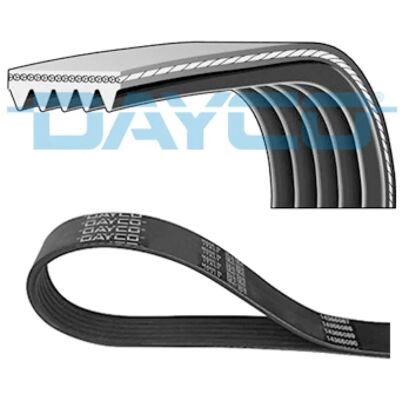 DAYCO 5PK1084H Rem - Poly-V trapezformet med ribber til Fiat Lancia DAYCO 5PK1084H Rem - Poly-V trapezformet med ribber til Fiat Lancia