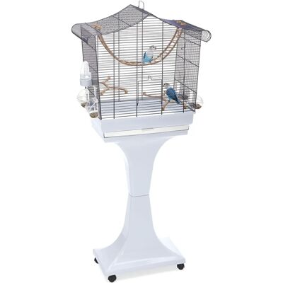 Trixder Imac Blaue Vogelkäfig - Kleine bis Mittlere Vögel Trixder Imac Blaue Vogelkäfig - Kleine bis Mittlere Vögel