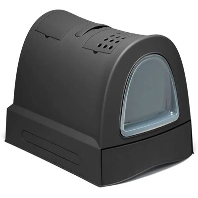 IMAC Zuma - Katzentoilette - Schwarz - 56x40x42,5 cm IMAC Zuma - Katzentoilette - Schwarz - 56x40x42,5 cm