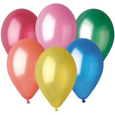 Godan Metallballon 25cm Bunt - Party Dekoration Godan Metallballon 25cm Bunt - Party Dekoration