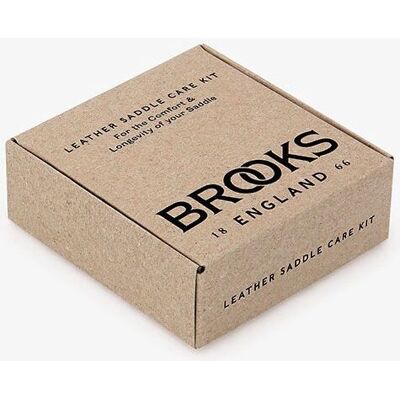 Brooks Leder Sattelpflegeset - Silber Fahrrad Sattelpflege Brooks Leder Sattelpflegeset - Silber Fahrrad Sattelpflege