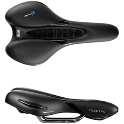 Selle Royal Respiro Athletic Unisex-Sattel - Komfort mit Royalgel & Belüftung Selle Royal Respiro Athletic Unisex-Sattel - Komfort mit Royalgel & Belüftung