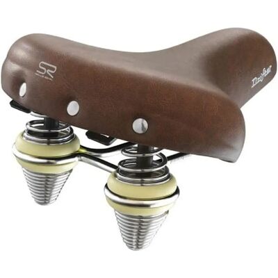 Selle Royal Drifter Small - Selle de vélo Urban Life - Marron - Publicité Selle Royal Drifter Small - Selle de vélo Urban Life - Marron - Publicité