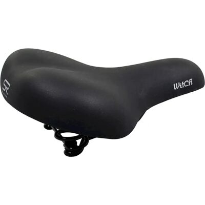 Selle Royal Witch Black Zwart Fiets Zadel - Unisex Comfort voor Citybike Selle Royal Witch Black Zwart Fiets Zadel - Unisex Comfort voor Citybike