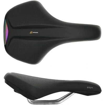 Selle Royal Cykelsadel Vivo Moderate - Ergonomisk, Vattentät & Reflekterande Selle Royal Cykelsadel Vivo Moderate - Ergonomisk, Vattentät & Reflekterande