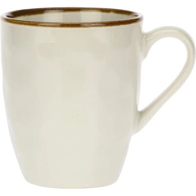 Ensemble de 4 tasses ivoire Rose & Tulipani - Set de tasses Ensemble de 4 tasses ivoire Rose & Tulipani - Set de tasses