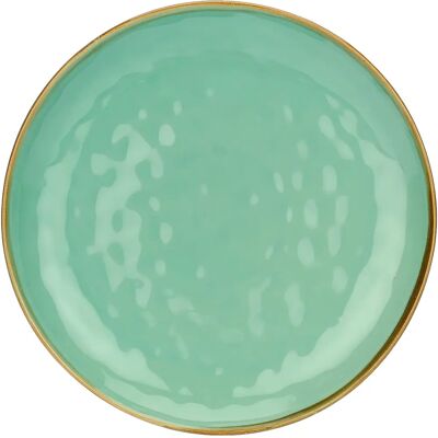 Rose & Tulipani Concerto Verde Acqua 32cm Runde Platte - Set aus 2 Rose & Tulipani Concerto Verde Acqua 32cm Runde Platte - Set aus 2