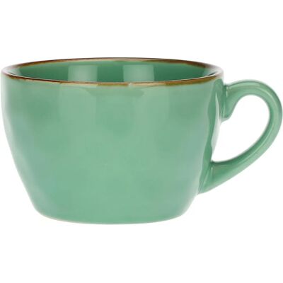 Ensemble de 4 Tasses Rose & Tulipani - Style Rustique Italien Ensemble de 4 Tasses Rose & Tulipani - Style Rustique Italien