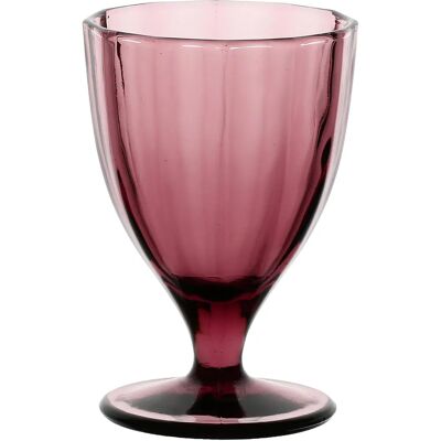 Ensemble de 6 verres violets Rose & Tulipani - Verrerie - Publicité Ensemble de 6 verres violets Rose & Tulipani - Verrerie - Publicité