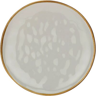 PERAGASHOP Assiette à Fruits Perle Grise Concerto D.20cm - Fruit Plate PERAGASHOP Assiette à Fruits Perle Grise Concerto D.20cm - Fruit Plate