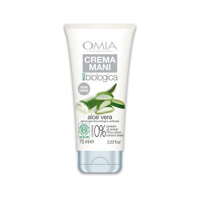 Omia Crema Mani Aloe Vera Bio - Nutriente, Assorbimento Rapido Omia Crema Mani Aloe Vera Bio - Nutriente, Assorbimento Rapido