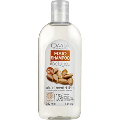 Omia - Fisio Shampoo - Formule à l'huile de lin - 250 ml - Shampoing - Publicité Omia - Fisio Shampoo - Formule à l'huile de lin - 250 ml - Shampoing - Publicité