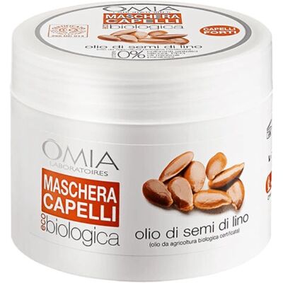 Omia Laboratories Masque Cheveux aux Graines de Lin Bio - Masque pour Cheveux Secs et Fragiles - Publicité Omia Laboratories Masque Cheveux aux Graines de Lin Bio - Masque pour Cheveux Secs et Fragiles - Publicité