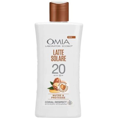Omia Huile d'argan SPF 20 Crème solaire - Crème solaire - Publicité Omia Huile d'argan SPF 20 Crème solaire - Crème solaire - Publicité