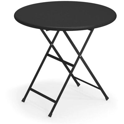 Emu Rund Klapptisch - Schwarz - Ø80cm Emu Rund Klapptisch - Schwarz - Ø80cm