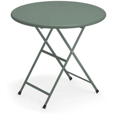 EMU 80cm Rund Klapptisch - Dunkelgrün - Küche & Esszimmer EMU 80cm Rund Klapptisch - Dunkelgrün - Küche & Esszimmer