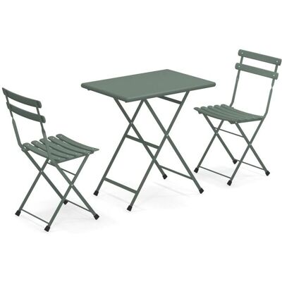 Set Mobili da Giardino Emu Arc En Ciel - Verde Scuro Set Mobili da Giardino Emu Arc En Ciel - Verde Scuro