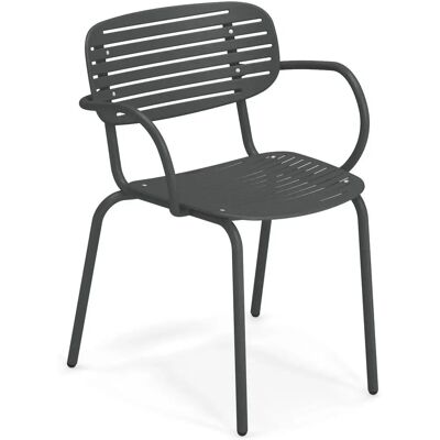 Emu - Mom 640 Armlehnstuhl - Graphitgrau - Garden Chair Emu - Mom 640 Armlehnstuhl - Graphitgrau - Garden Chair
