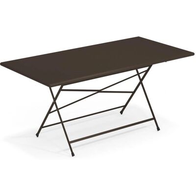 EMU Arc en Ciel Faltbarer Tisch 160x80cm Dunkelbraun - Tisch EMU Arc en Ciel Faltbarer Tisch 160x80cm Dunkelbraun - Tisch