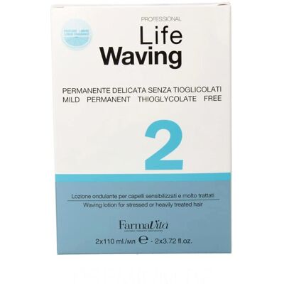 Farmavita No2 Lockenstäbe - Haarglätter 2x110ml für empfindliches Haar Farmavita No2 Lockenstäbe - Haarglätter 2x110ml für empfindliches Haar